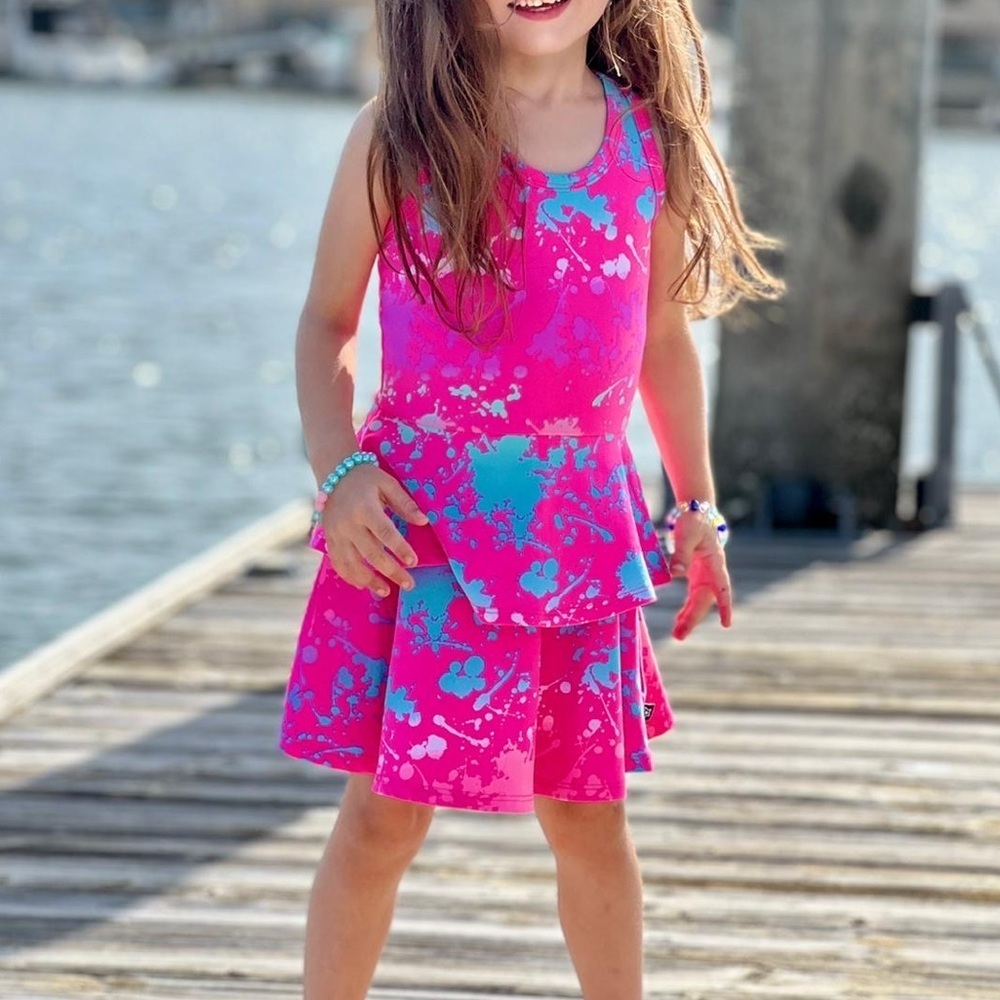 NWT Pixie Lane Splatter Dress 2